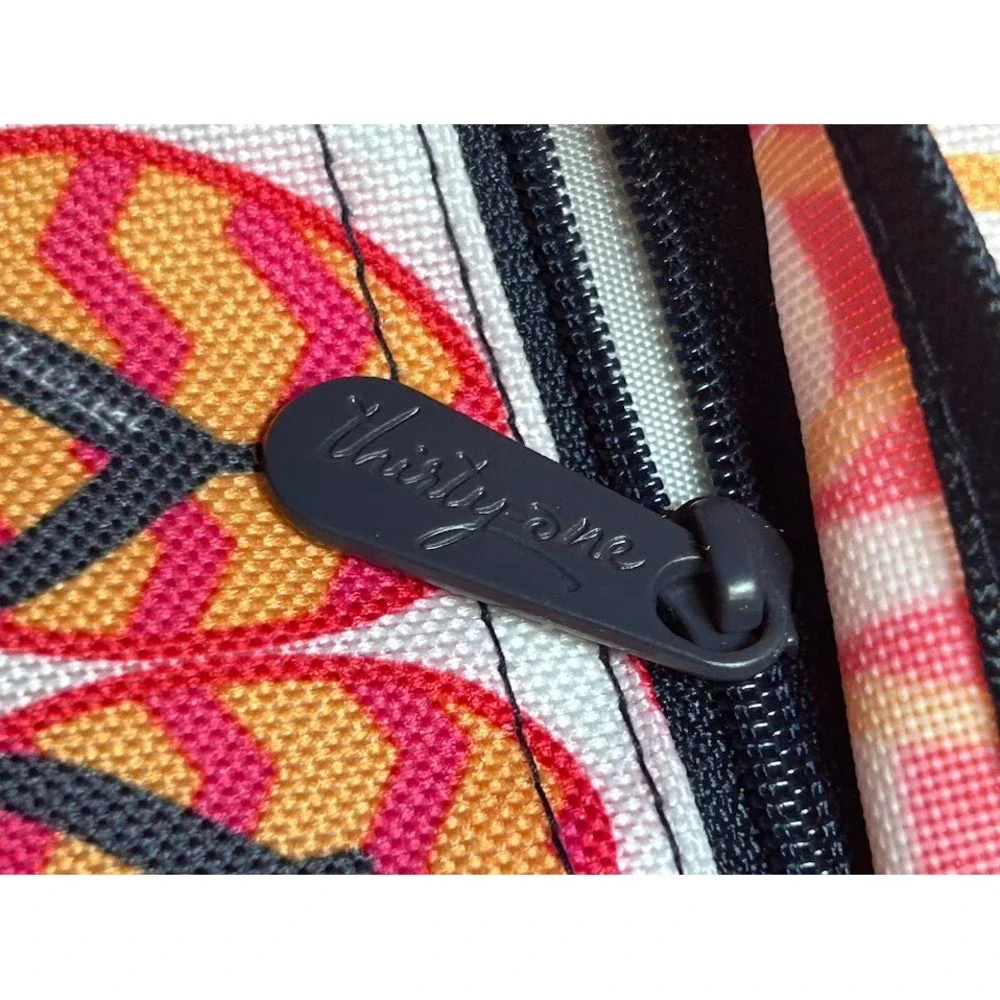 Thirty One Flip Flops Drawstring Backpack‎ Front Zipper Thermal Beach Pool Bag